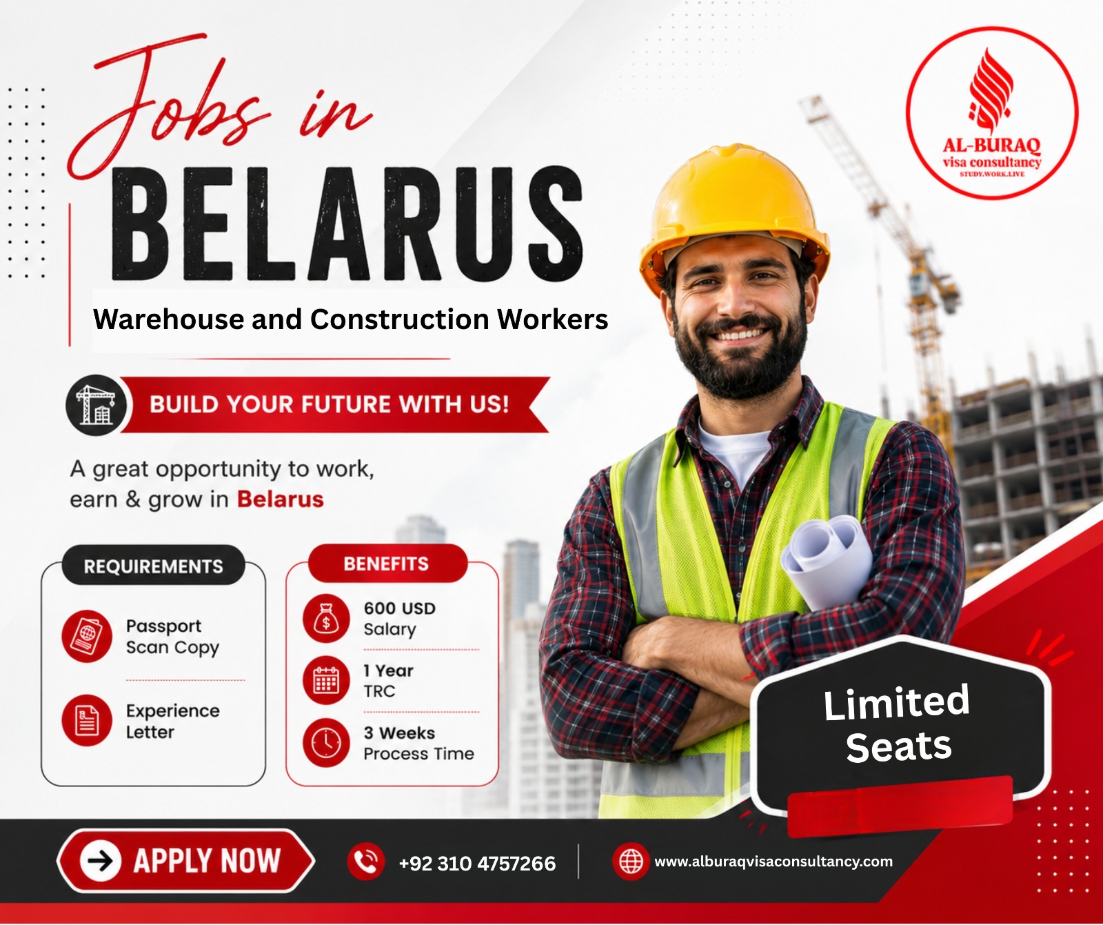 Belarus Work Visa - Al Buraq Visa Consultancy